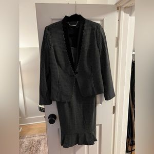 WHBM MIDI DRESS SUIT SET